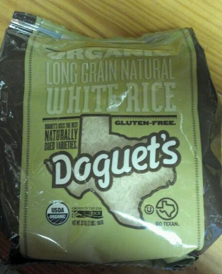 Doguet's Organic White Rice